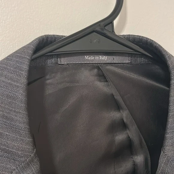 Ermenegildo Zegna Men’s Blazer Wool Silk Mohair Size 56L Flawed